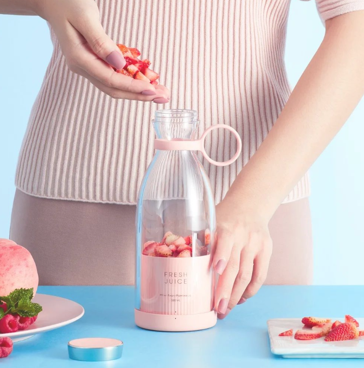 Fresh Juice Portable Electric Blender – USB Rechargeable, 350ml