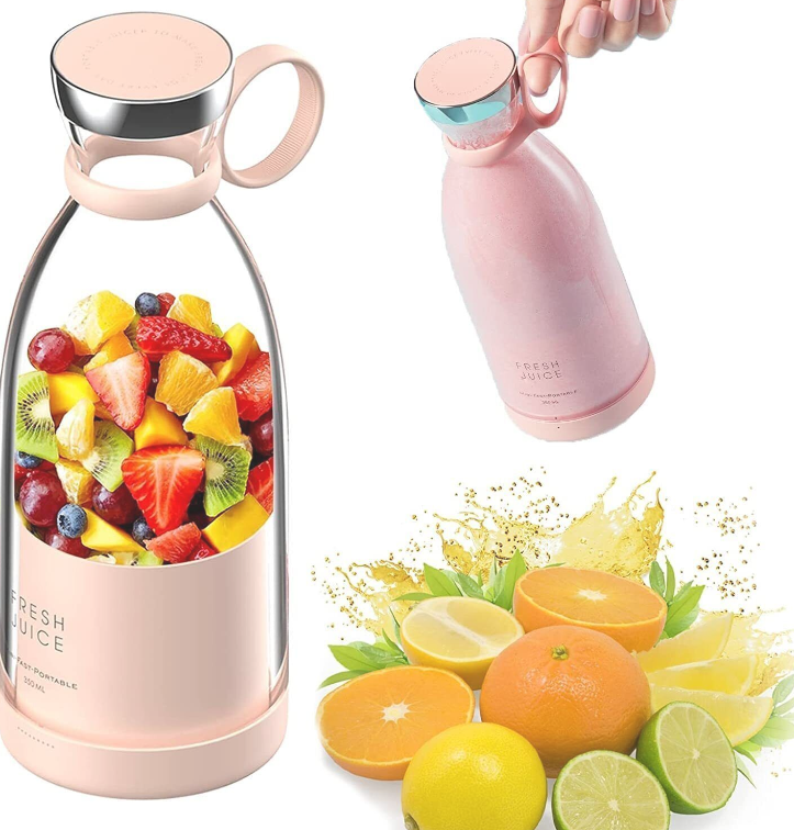 Fresh Juice Portable Electric Blender – USB Rechargeable, 350ml