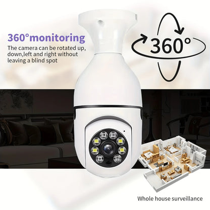 WiFi E27 360° Panoramic Bulb Surveillance Camera InDoor | OutDoor