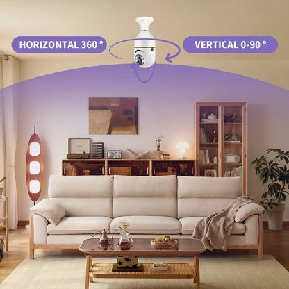 WiFi E27 360° Panoramic Bulb Surveillance Camera InDoor | OutDoor